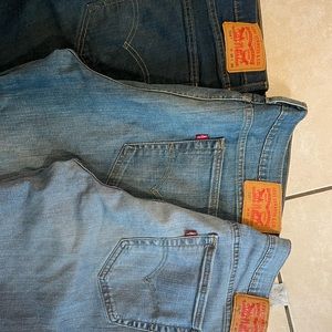 Hardly worn Levi’s jeans. No holes, no wear and tear.